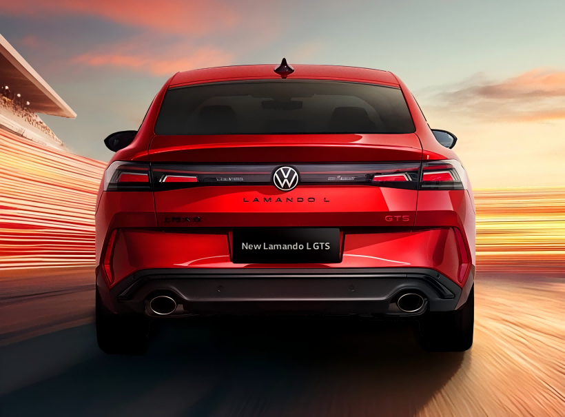 Equipado com o mesmo motor 2.0T que o Golf GTI! Imagens renderizadas do novo Volkswagen Lamando L GTS revelado.