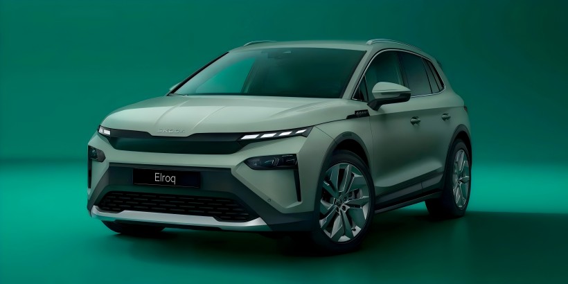 Teaser Imagem de Škoda Elroq Vrs: um SUV de desempenho elétrico para uso familiar, quebrando 100 km/h em menos de 6 segundos