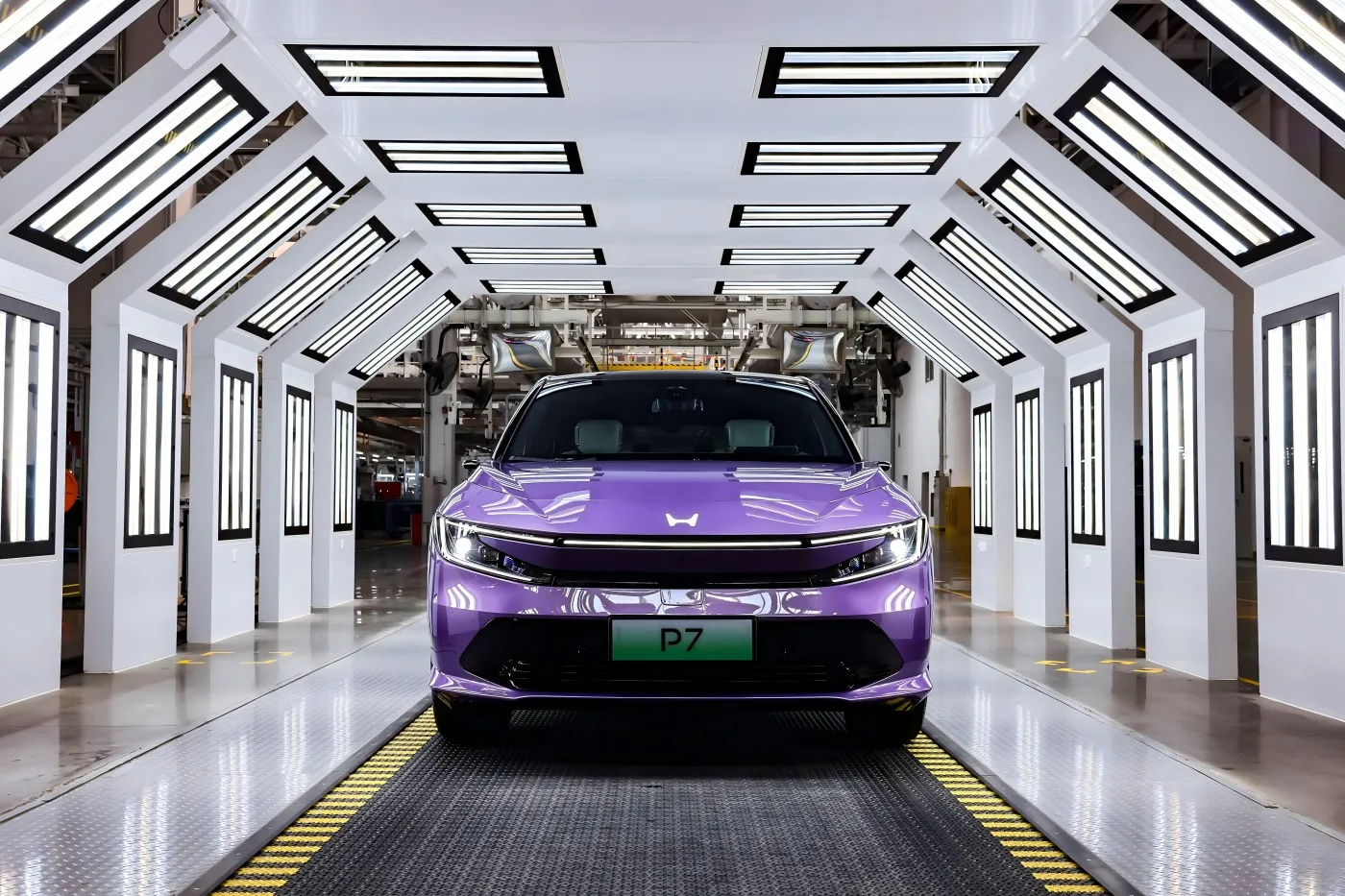 O GAC Honda P7 saiu oficialmente da linha de produção. Está posicionado como um SUV de tamanho médio e deve lançar mais dois veículos elétricos no futuro.
