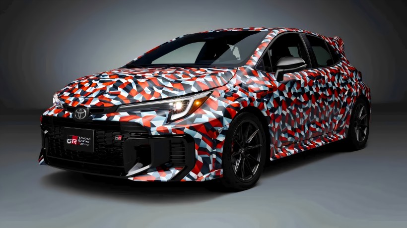 Protótipo da versão GRMN de alto desempenho? Imagens de teaser oficiais da nova versão do GR Corolla lançadas, a serem apresentadas no dia 13 de abril