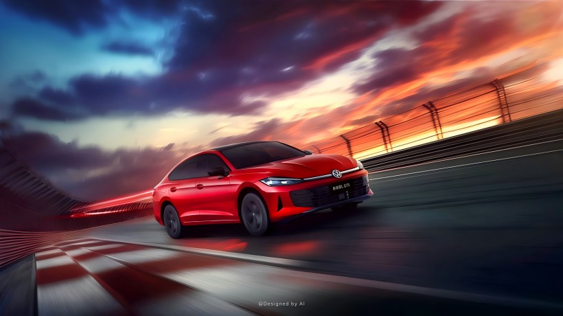Atmosfera esportiva mais forte: mais representações do novo Volkswagen Lingdu L GTS equipado com um motor 2.0T