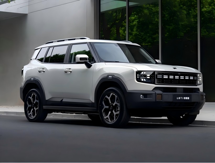 Imagem oficial da versão de tração nas quatro rodas Jiexun Shanhai T1: estreia no Show de Automóvel de Shanghai / lançamento em maio, CLTC Pure Electric Lange of 220km